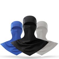 ♈☄№ Motorcycle Fishing Cycling Helmet Dustproof Neck Covers Men Women Face Mask Balaclava Mesh Face Cover Hiking Scarves