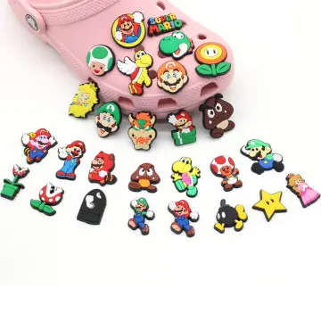 Mario croc online charms