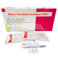 ชุดตรวจกัญชา แบบการ์ด(หยด) (Bioline Tetrahydrocannabinol THC Card)