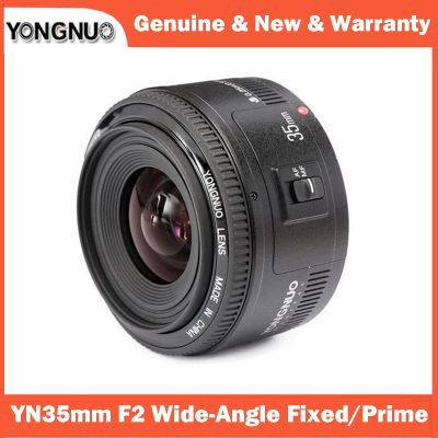 YONGNUO Yn35mm F2 Lens 1:2 AF/MF Wide-Angle Fixed/Prime Auto Focus Lenses For Canon EF Mount EOS Nikon Camera