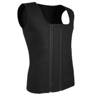 Mens Sportswear Body Shaper Hot Sweat Workout Tank Top Slimming Vest Running Vest