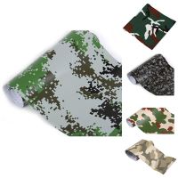 1 roll Camo Car Sticker Carbon Fiber Motorcycle PVC Vinyl Army Sticker CAMO Woodland Camouflage Sticker black digital camouflage 152x30cm