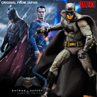 Model โมเดล ของแท้ 100% Medicom Toy Mafex DC จาก Batman vs Superman Dawn of Justice แบทแมน ปะทะ ซูเปอร์แมน แสงอรุณแห่งยุติธรรม Bruce Wayne บรูซ เวย์น Ver Original from Japan Figma ฟิกม่า ขยับแขน-ขาได้ ของขวัญ อนิเมะ การ์ตูน มังงะ Figure ฟิกเกอร์