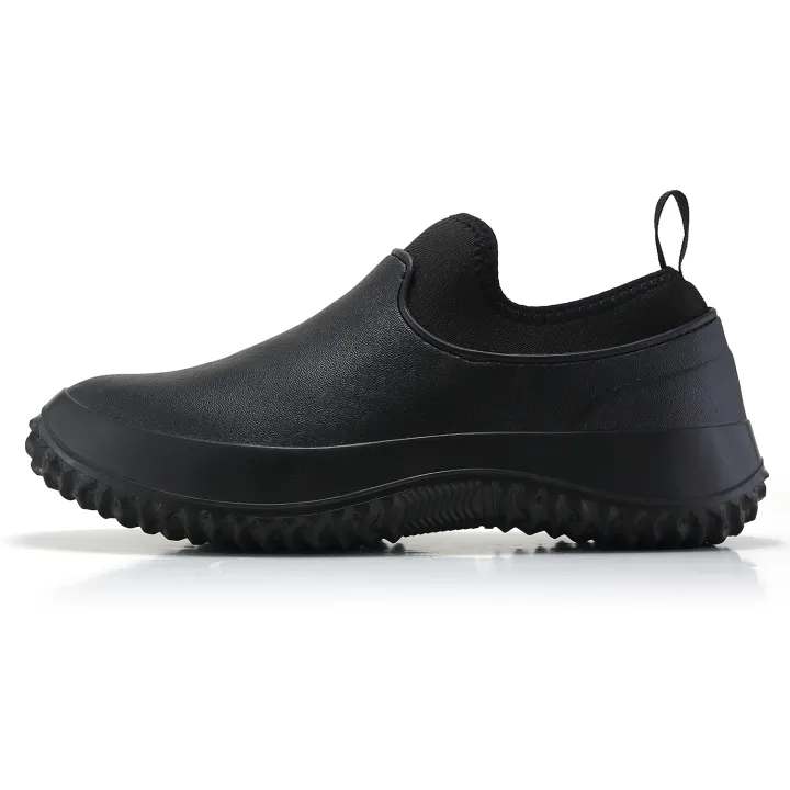 Chef Shoes Men and Women Slip on Waterproof High Quality Non-slip Waterproof Oil-proof Kitchen Work Shoes for Chef Master Cook Hotel Restaurant Slippers Flat Sandals Croc Men Water Shoes