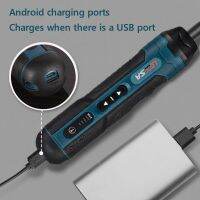 USB Finishing Screwdrivers Rechargeable 3.6V Powerful Impact Screwdrivers Torque Adjustment Automatic/Manual Mode Repair Gadgets