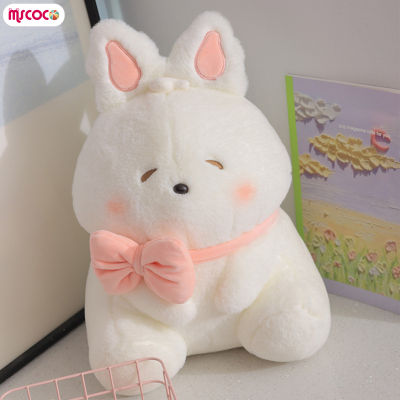 MSCOCO ตุ๊กตาตุ๊กตาสัตว์ตุ๊กตากระต่ายขนมปังน่ารัก Boneka Mainan จำลองน่ารักสร้างสรรค์สำหรับเด็กสะดวกสบายสำหรับเด็กของขวัญ