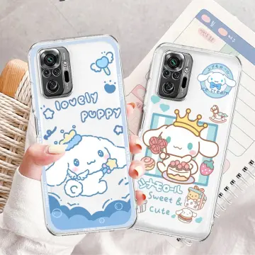 Cinnamoroll Sanrio With Quicksand Stand Phone Case, Mobile Case