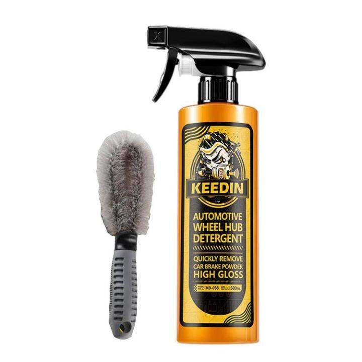 Wheel Cleaner Car Wash Wheel Cleaning Spray Powerful Formula Tire and