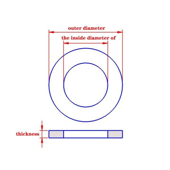 ring-shaped-silicone-flat-gasket-plane-rubber-pad-screw-anti-collision-anti-skid-shock-absorbing-waterproof-sealing-washer-nails-screws-fasteners