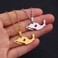 【CW】Mexico Map Flag Pendant Necklace for Women Men Stainless Steel Gold Color Color Mexican Ethnic Anniversary Party Jewelry Gifts