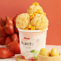 Muse Icecream - ไอศครีมสละสุมาลีซอร์เบต Salaka Sorbet