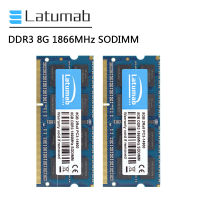 Latumab DDR3 RAM 16GB (2X8GB) 1866MHzหน่วยความจำแล็ปท็อปPC3-14900 SODIMMหน่วยความจำ204Pin 1.5V RAM DDR3 Notebook Memory Module