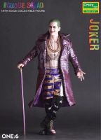 ผลิตในประเทศ CRAZY TOYS ผ้าแท้ ทีมฆ่าตัวตาย 12 นิ้วเคลื่อนย้ายได้ Joker ตัวตลก ตุ๊กตาทำมือ