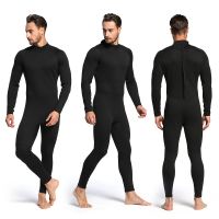 Mens 2mm Back Zip Full Body Wetsuit Swimming Surfing Diving Snorkeling Suit