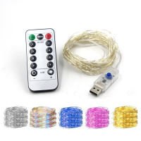 Christmas LED String light 5M 10M 20M Garland Outdoor Indoor Home Christmas Decoration fairy Led Strip USB 8Mode Remote Control