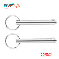 2PCS 10Mm สแตนเลส316 Marine เกรด Quick Release Ball Pin สำหรับเรือ Bimini Top Deck บานพับ Marine เรือ Accessories