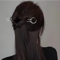 【YF】☊♀  Crescent Hair Sticks for Chinese U-Shape Hairpins Disk Hairsticks Headdress Fashion Accessories