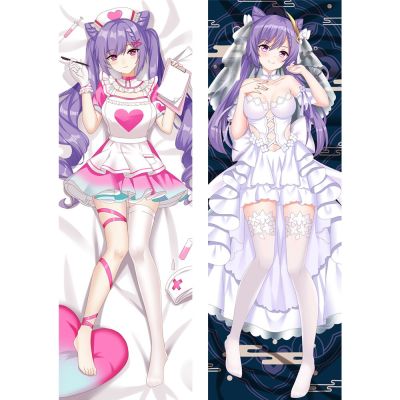 (ปลอกหมอนเท่านั้น) เคสหมอนกอดอนิเมะ Genshin Impact Dakimakura Keleqing Beelzebul สองด้านปลอกหมอนพิมพ์ลาย Otaku