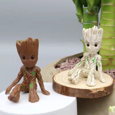 ตุ๊กตาจิ๋ว  Groot อะนิเมะ ตกแต่งสวนถาด แต่งสวนจิ๋ว *ราคาต่อชิ้น