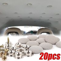 【CC】✖  20pcs Car Interior Ceiling Screw Caps Rivet Fixer Cap Retainer Fastener Repair Accessories