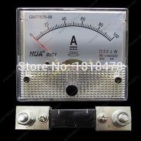 【Big-Sales】 Madi Traders DC 100A อนาล็อกแอมมิเตอร์แผงแอมป์ปัจจุบัน Meter 85C1วัด0-100A DC + Shunt