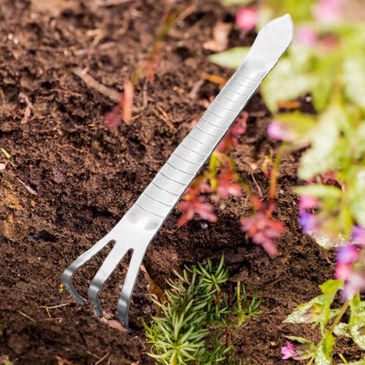 Crafts Creation Prong Bonsai Roots Rake Cultivation Fork For Patio Backyard Transplantation