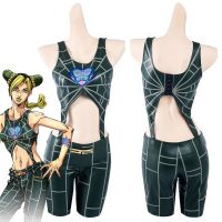 Jojo‘S Bizarre Adventure Jolyne Cujoh Cosplay Costume Outfits Halloween Carnival Suit