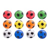 12Pcs Football Pressure Ball Exercise Soft Elastic Stress Reliever Ball Kid Small Ball Toy Adult Massage Toys