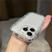 ♧◘◊ 【Thickened Air cushion transparent case】clear case เคส compatible for 7 8 se2020 7 Plus 8Plus x xr xs max 11 pro max 12 pro max 13 pro max 14 pro max case transparent soft case