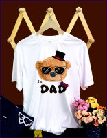 ??เสื้อสกรีน เสื้อครอบครัว ใส่เที่ยวกับครอบครัว Happy family เสื้อพ่อ-แม่-ลูกสาว-ลูกชาย  S-3XL??