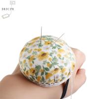 DRDIPR Pincushion งานหัตถกรรม DIY กระดุมทรงฟักทองเข็มผ้าฝ้ายผู้ถือหมอนอุปกรณ์เย็บผ้า