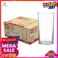 เอโร่ แก้วน้ำกระบอกใส 9 ออนซ์ x 12 ใบaro Tumbler Glass 9 oz. x 12 pcs