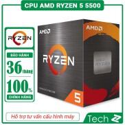 CPU AMD Ryzen 5 5500 Upto 4.2GHz 19MB 6 Cores, 12 Threads 65W Socket AM4