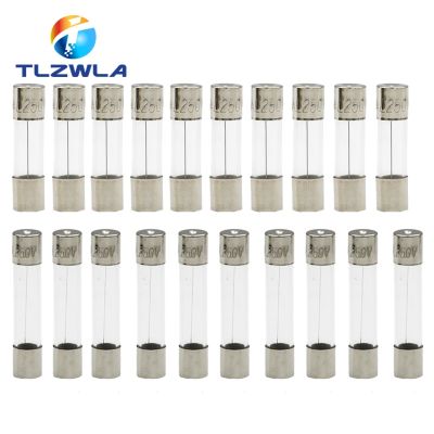 【DT】hot！ 10pcs/lot Sell 5x20mm 6x30mm Fast Blow Glass Tube Fuses 5x20 6x30 mm 250V 0.5 1 2 3 4 5 6 8 10 15 20 25 30 A Fuse