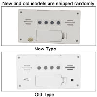 สำหรับห้องนั่งเล่นตรวจจับอุณหภูมิความชื้นสัมพัทธ์ของนาฬิกานาฬิกาปลุกดิจิตอลฟังก์ชันเลื่อนนาฬิกาอิเล็กทรอนิกส์ตั้งโต๊ะสำหรับห้องนอน