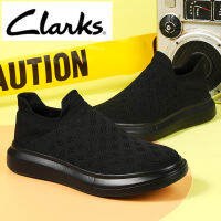 Clarks_รองเท้าแตะแฟชั่นครึ่งเพนนี ผู้ชายLoafersสบายรองเท้าเปิดส้นรองเท้ากีฬาผู้ชายรองเท้าน้ำหนักเบารองเท้าผ้าใบผู้ชายรองเท้าผ้าใบระบายอากาศผู้ชาย รองเท้าผู้ชายรองเท้าแตะขนาดใหญ่สำหรับผู้ชาย