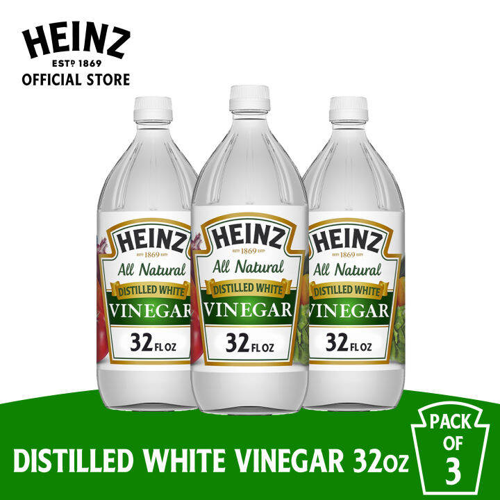 Heinz Distilled White Vinegar Bottle 32oz (Pack of 3) Lazada PH