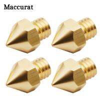 Newprodectscoming 5PCS MK8 Nozzle Brass Thread M6 0.2MM/0.3MM/0.4MM/0.5MM For MK8 Extruder Hotend 1.75MM Filament Like MK7 For 3D Printer Parts