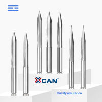 XCAN หัวดอกกัดอเนกประสงค์1ชิ้น,ดอกกัดแบบตรงก้าน4มม. สำหรับงานไม้อะคริลิค PVC ไม้อัดดอกสว่านแกะสลัก CNC