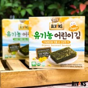Rong biển hữu cơ cho bé Alvins Hàn Quốc  Tách Muối 15g Ăn Liền 20g
