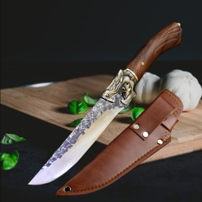 Traditional Handmade Kitchen Sashimi Knives Professional Sharp Chinese Cleaver Meat Boning Slicing Cutter Chef Cooking Tools 🔥พร้อมส่ง🔥ส่งจากร้าน Malcolm Store กรุงเทพฯ
