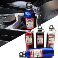 ◐☫ Racing Car Accessories Blue NOS Bottle Ornaments Nos Water Bottle Nitro Stainless Steel Insulated Gas Tank Drinking Bottle Nos