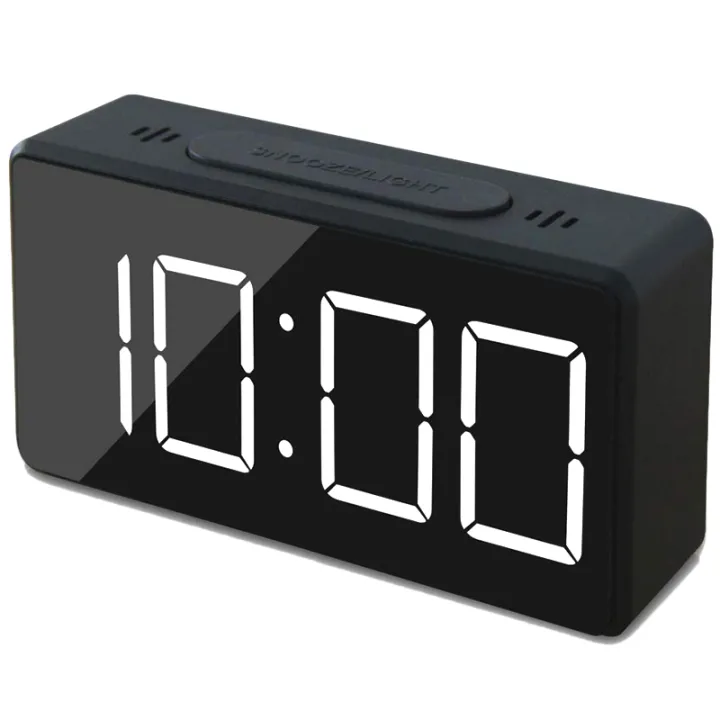 Small Mini Digital Alarm Clock For Travel With Led Time Or Temperature Display Snooze Adjustable Brightness Simple Operation 12 24hr Lazada Co Th Small Mini Digital Alarm Clock For, Simple Alarm Clocks For Seniors