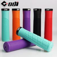 ODI Bicycle Rubber Grip MTB Mountain Bike Handle Grip Cuff BMX Cycling Gauntlet Fist Handle-Bar for Road Bicycle Handlebar Cover Handlebars