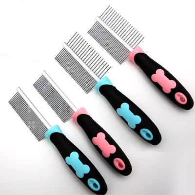 Dog Cat Comb Brush Needle Pet Hair Brush for Puppy Small Dog Double Sided Hair Remover Pets Beauty Grooming Tool Pet Products