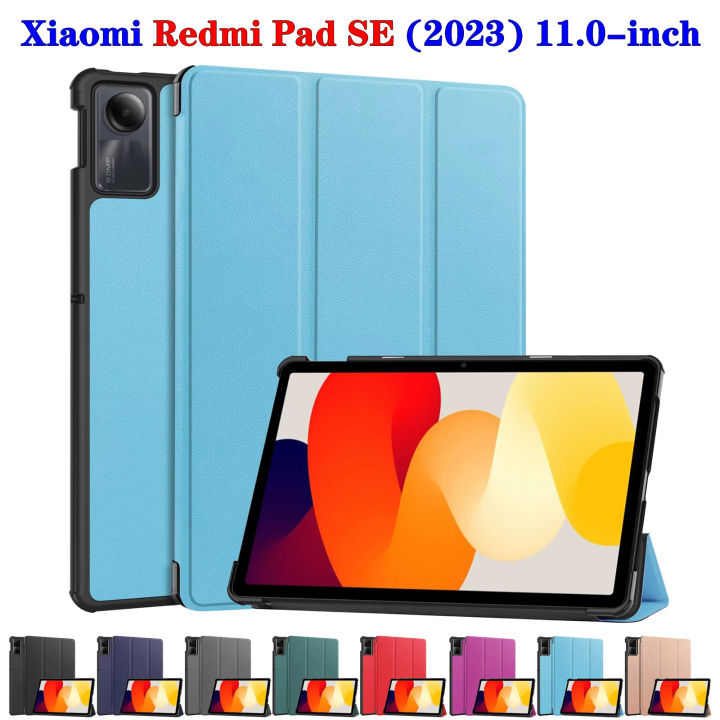 Stand Case For RedMi Pad SE 11 2023 Folio Flip Stand PU Leather