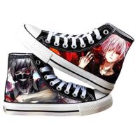 ✘◄  Tokyo ghouls high help canvas shoes shoes second yuan high ins cartoon students help summer sandals breathable shoes