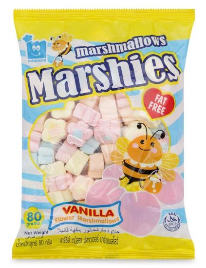 Combo 2 gói kẹo xốp bông gòn marshmallows marshies 2 gói x 80g - ảnh sản phẩm 2