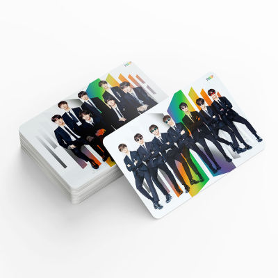 55ชิ้น Kpop บังทันบอย Photocard Lomo บัตรอัลบั้มรูปใหม่หลักฐานที่คั่นโปสการ์ดไดอารี่บัตรภาพเครื่องเขียนแฟนของขวัญ