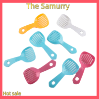 Samurry ✨Hot Sale✨ Car Hamster litter Scoop ของแข็งสีพลาสติกหนูแฮมสเตอร์ scooper ขนาดเล็ก PET litter Scoop